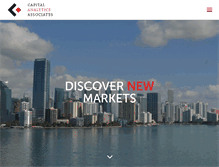Tablet Screenshot of capitalanalyticsassociates.com